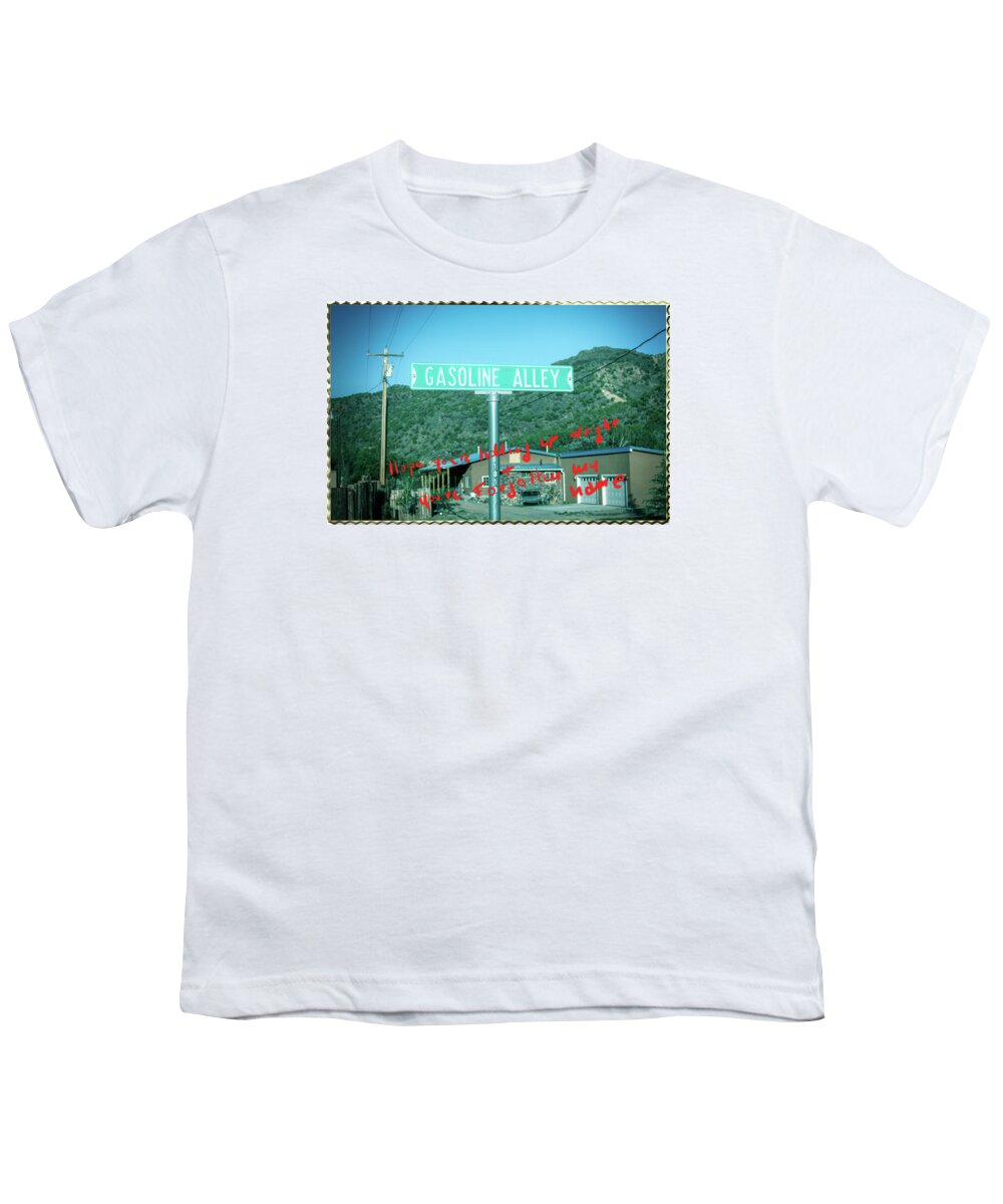 Postcard Youth T-Shirt featuring the photograph Postcard for you N1 by Micah Offman