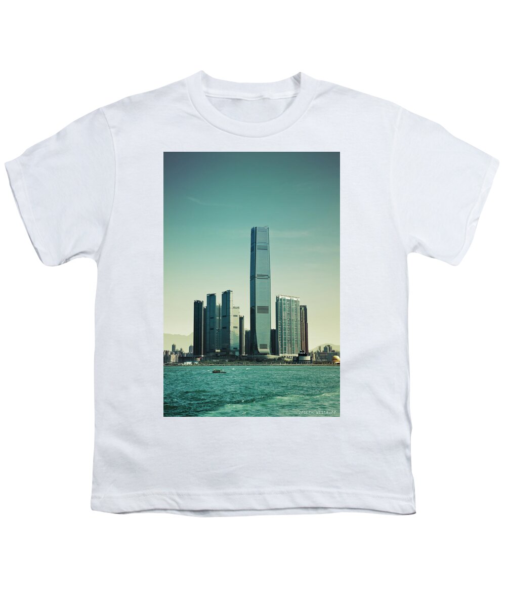 China Youth T-Shirt featuring the photograph Ramparts of Commerce by Joseph Westrupp