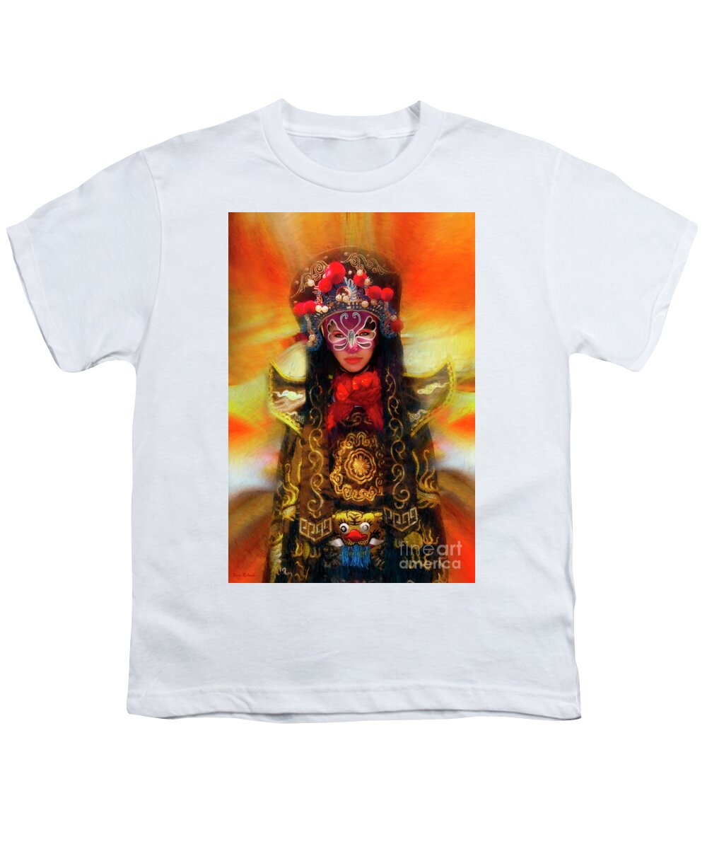  Youth T-Shirt featuring the photograph Ready For The Siichuan Opera by Blake Richards