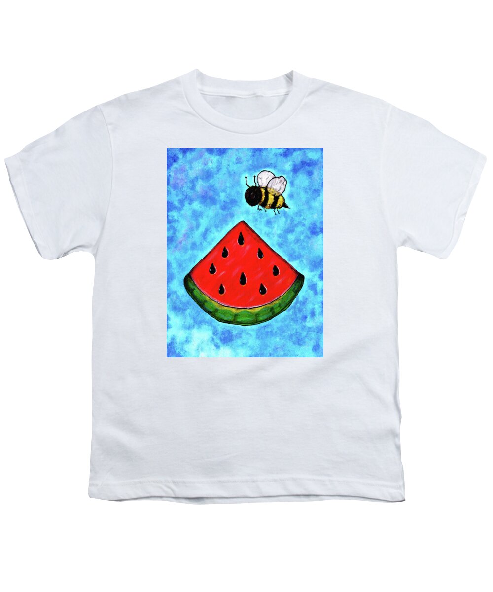 Fruit Youth T-Shirt featuring the painting Summer Lovin' by Meghan Elizabeth
