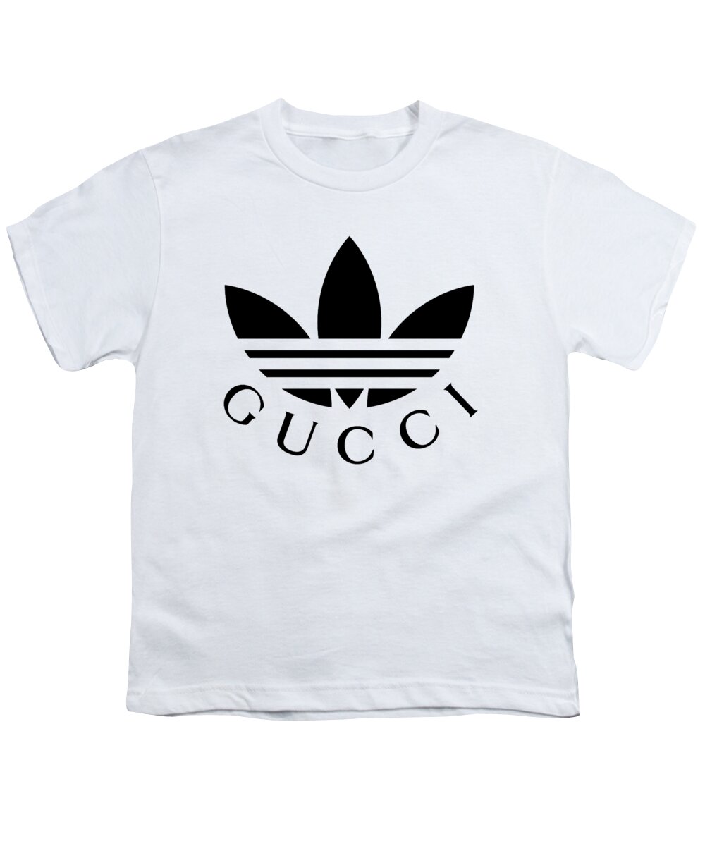 Gucci and Adidas Brands Best Collections Youth T-Shirt by Darel Art - Pixels