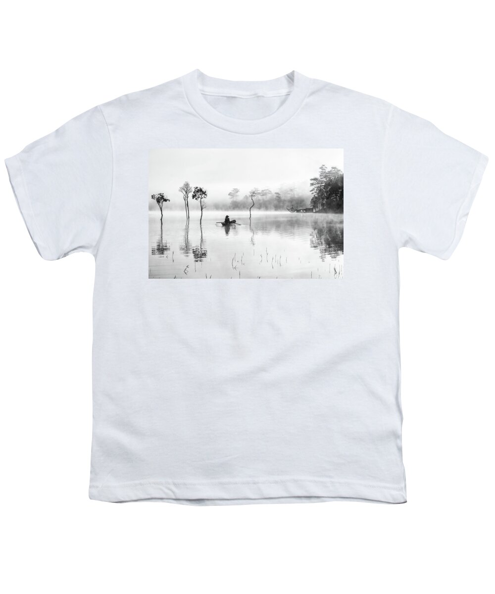 Awesome Youth T-Shirt featuring the photograph Peaceful #2 by Khanh Bui Phu