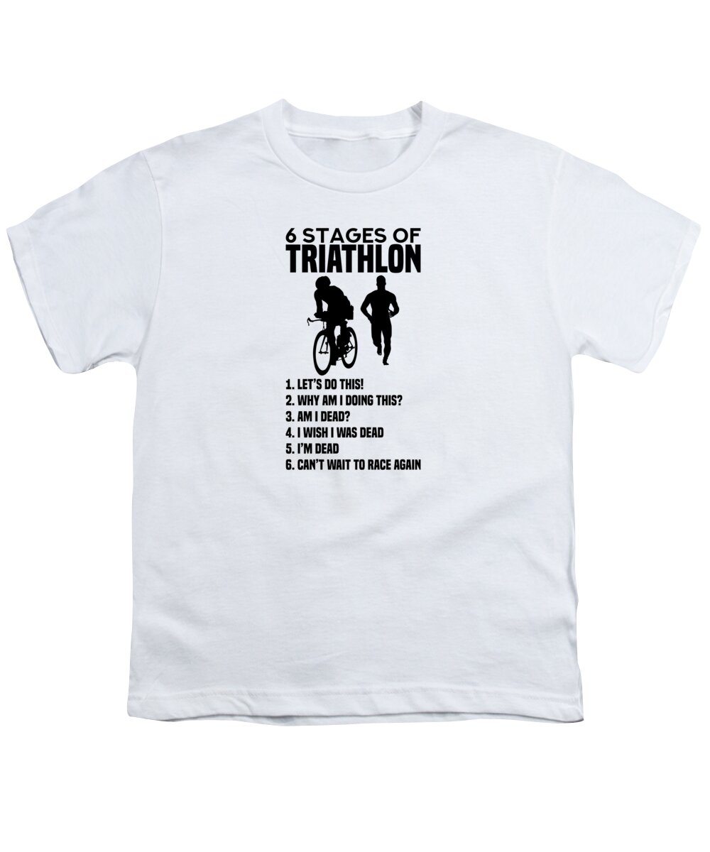 Triathlon T-Shirt by Britta - Pixels