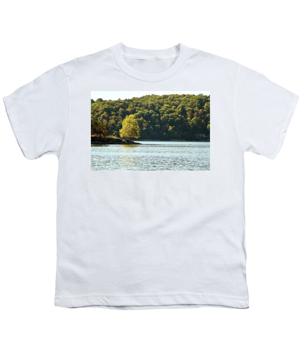Table Rock Lake Youth T-Shirt featuring the photograph Table Rock Lake #2 by Lens Art Photography By Larry Trager