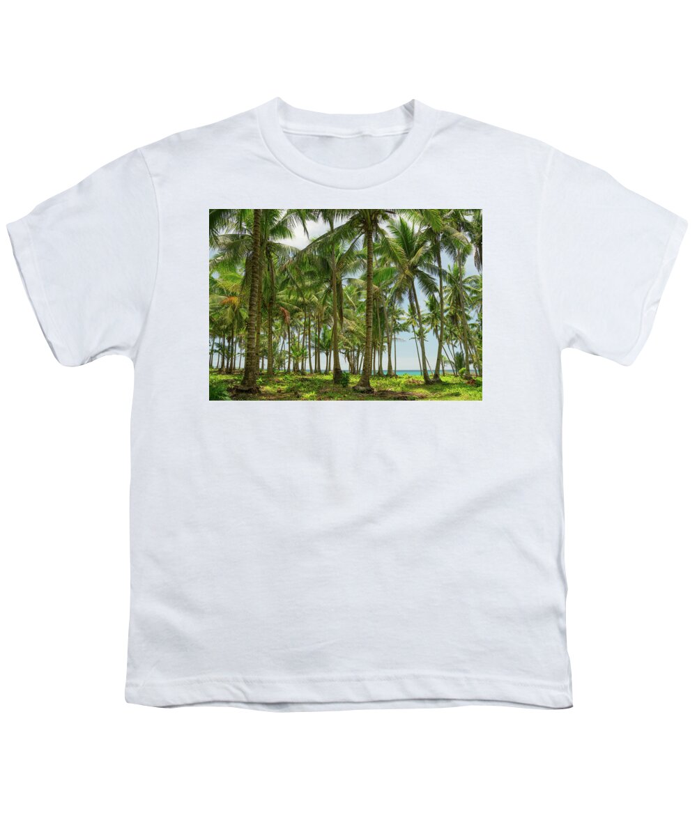Paradise Youth T-Shirt featuring the photograph A Little Ocean Blue by James BO Insogna