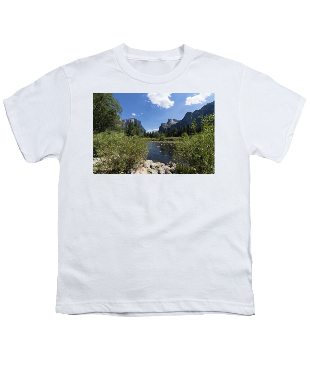 El Capitan Youth T-Shirt featuring the photograph El Capitan by Paul Plaine