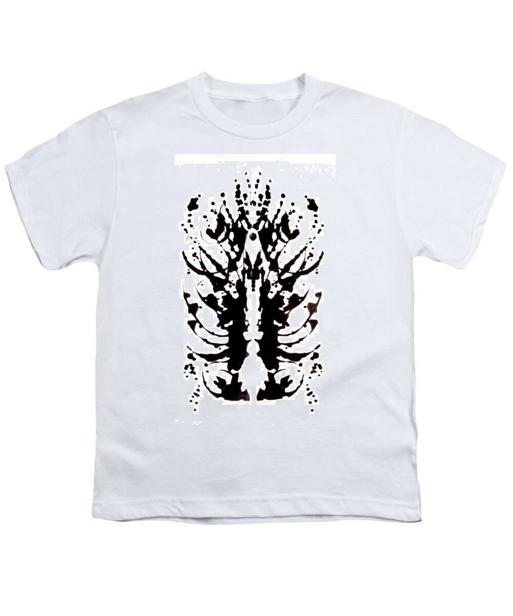 Statement Youth T-Shirt featuring the painting Energy Bug Zapper by Stephenie Zagorski