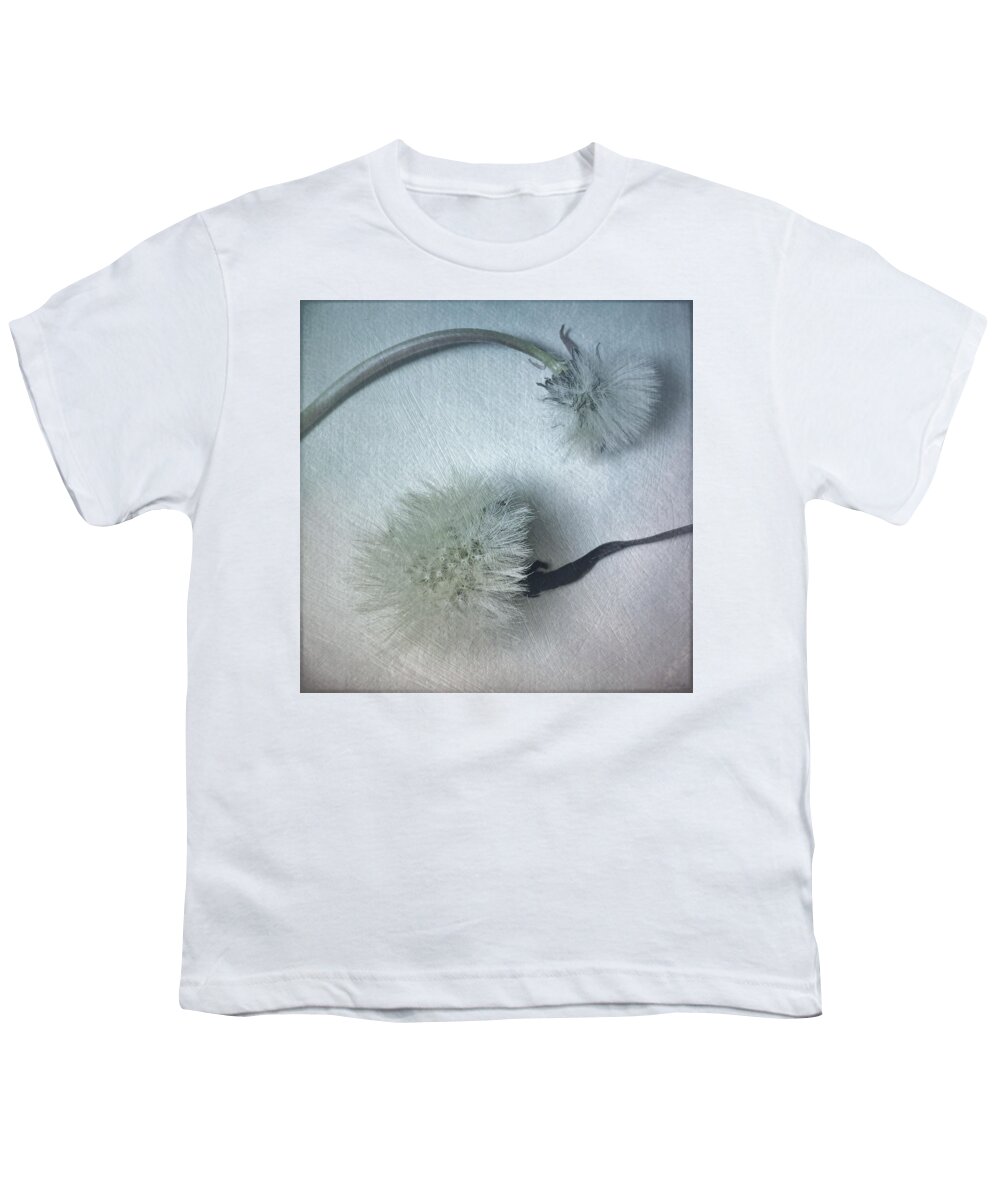 Dandelion Youth T-Shirt featuring the photograph Dandelion Dance by Joy Sussman by Joy Sussman