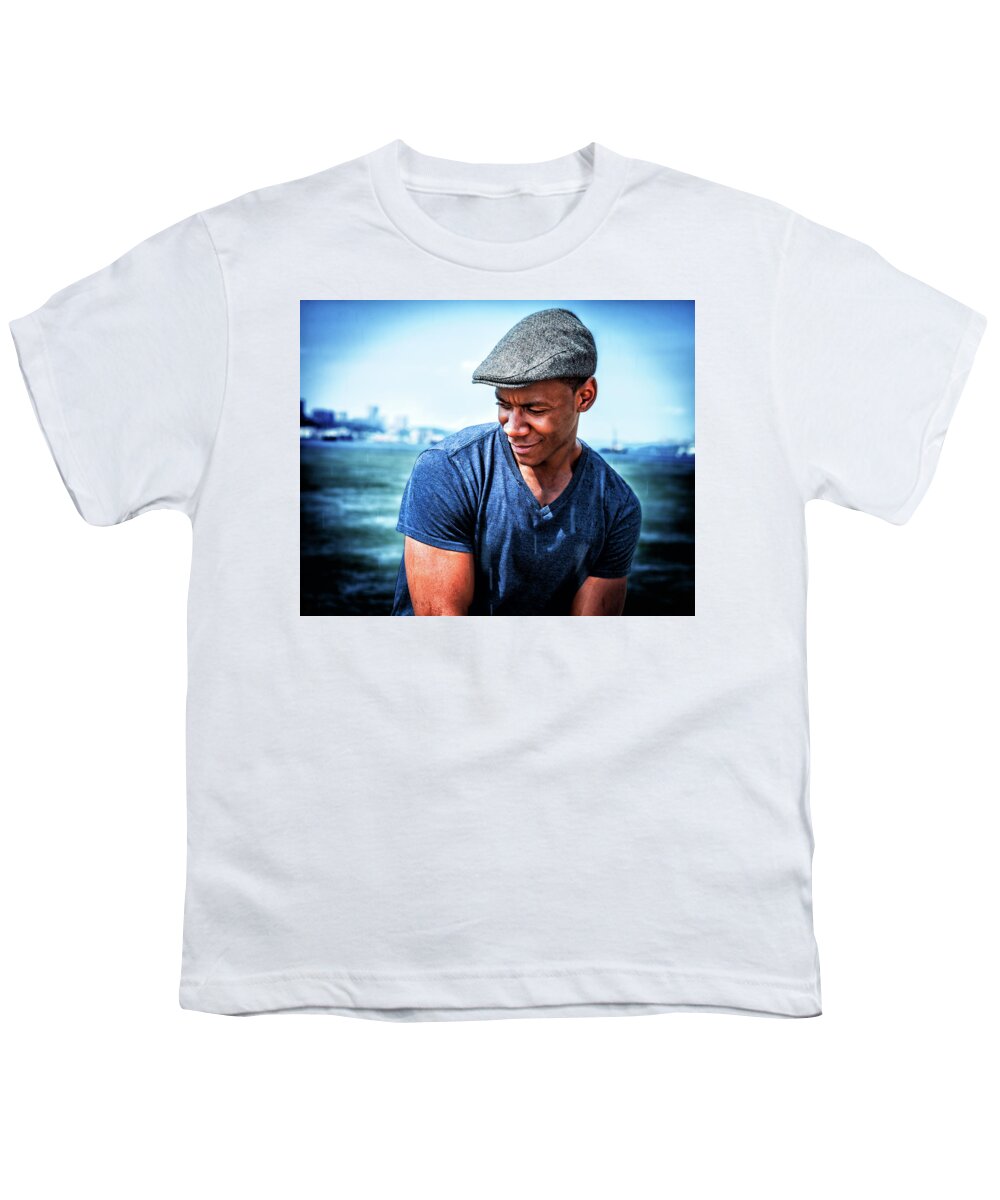 African Youth T-Shirt featuring the photograph Daydream in the Little Rain 170618_8346 by Alexander Image