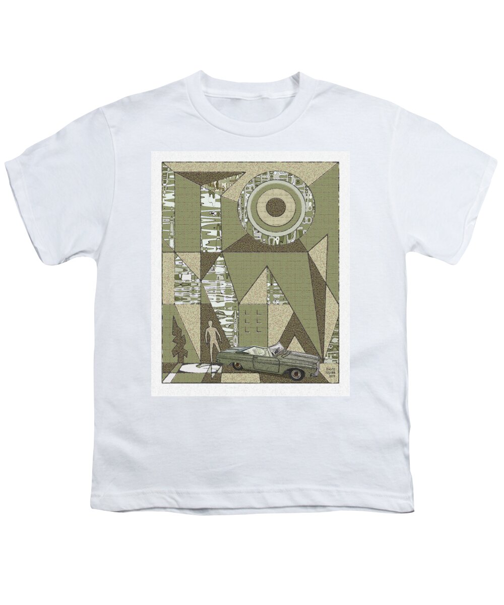 Dinky Toys Youth T-Shirt featuring the digital art Dinky Toys / Fury by David Squibb