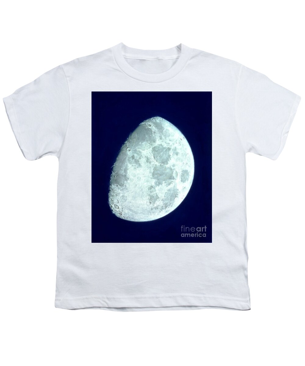 Russell Youth T-Shirt featuring the pastel Face of the Moon by John Russell