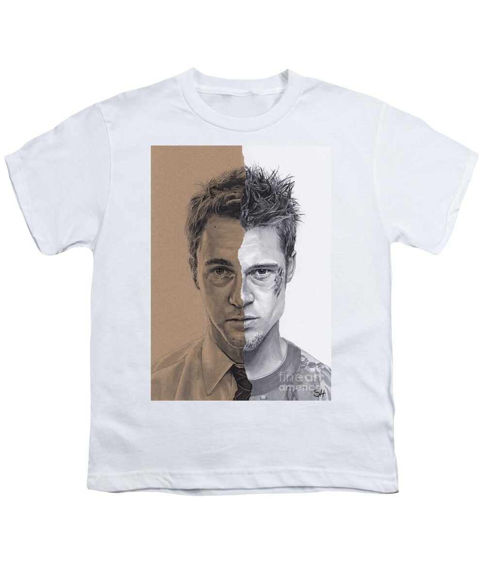 Fight Club Youth T-Shirt by Sara Has - Pixels