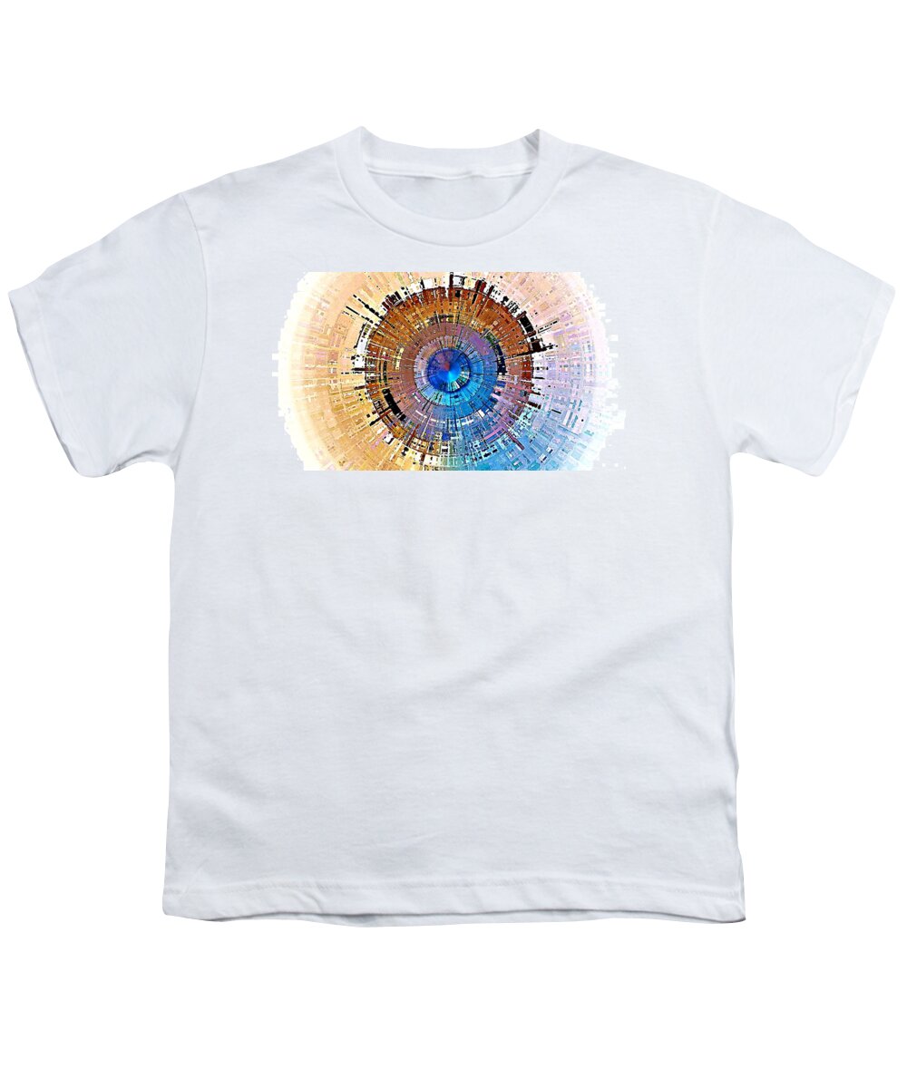 Fusion Youth T-Shirt featuring the digital art Final Fusion by David Manlove