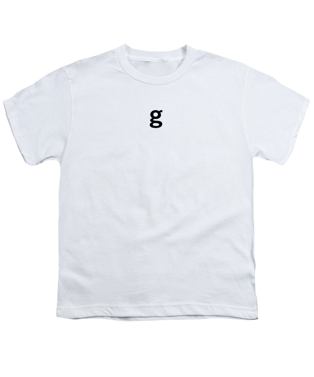 Getty Images Logo Youth T-Shirt featuring the digital art Getty Images G by Getty Images