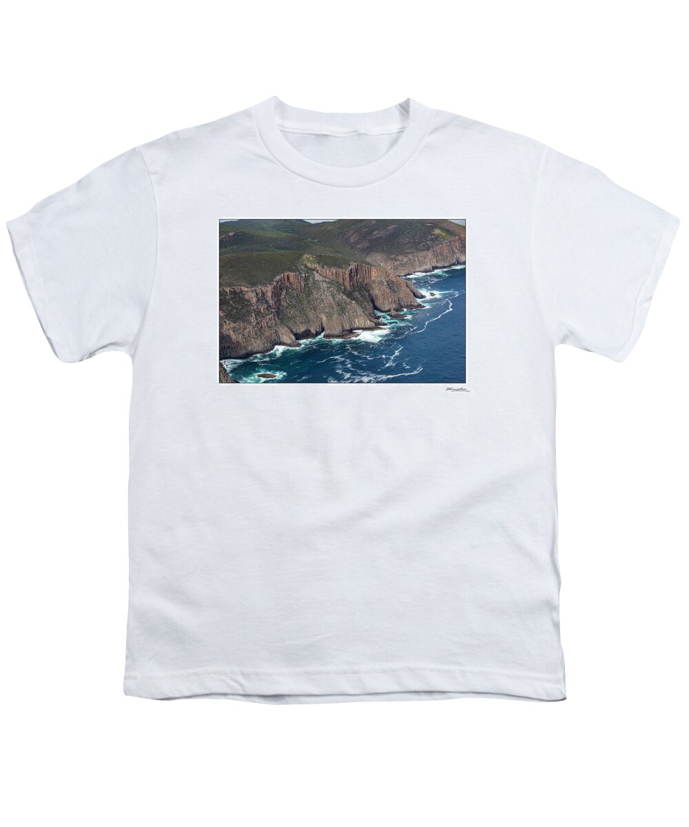Australia Youth T-Shirt featuring the photograph Jurassic Cliffs by Frank Lee