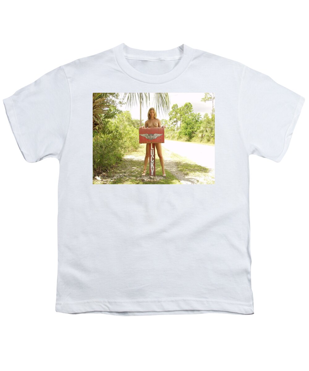 Everglades City Fl.professional Photographer Lucky Cole Youth T-Shirt featuring the photograph Mailbox 068 by Lucky Cole