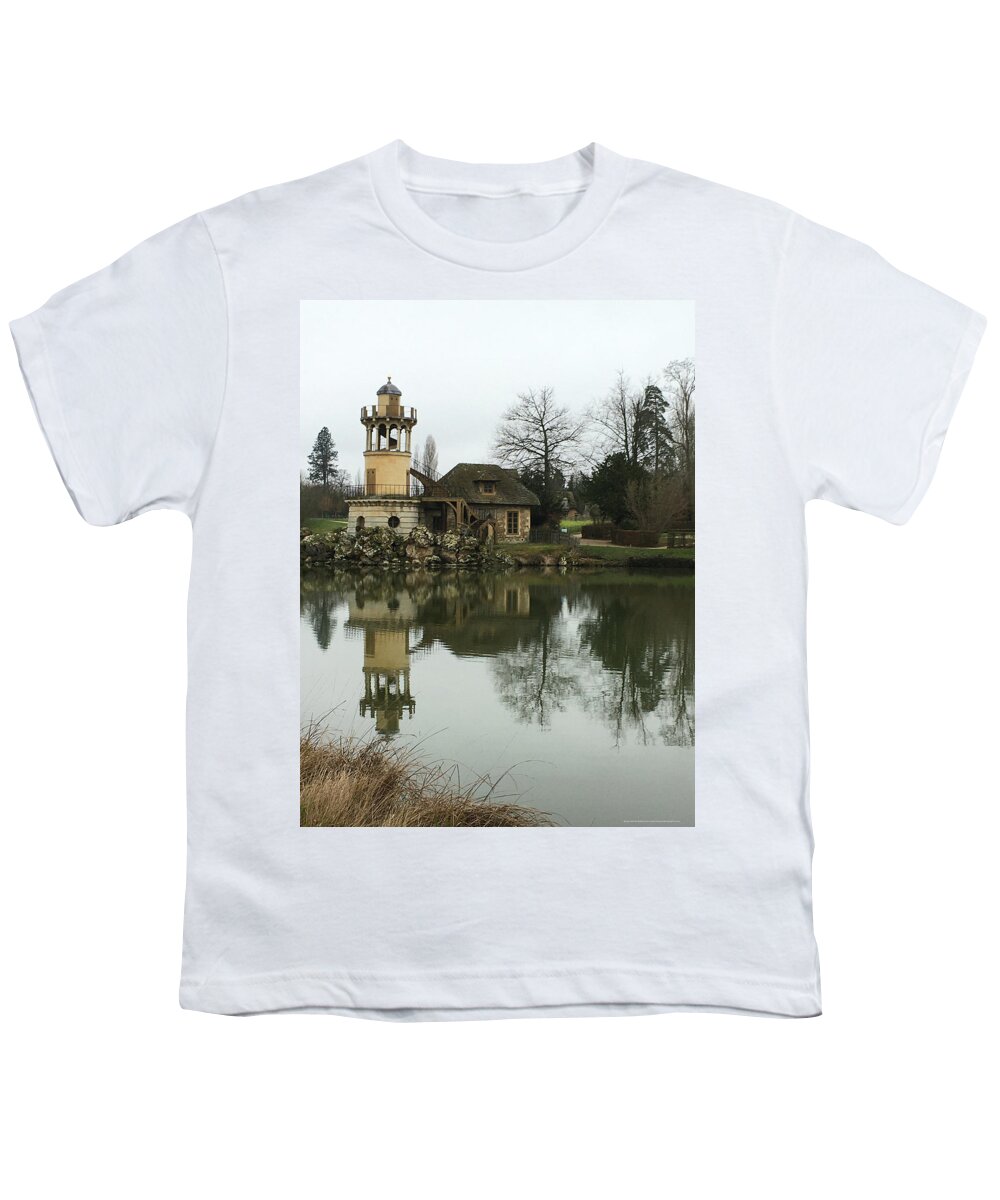 Marie Antoinette Youth T-Shirt featuring the photograph Maries Lighthouse Versailles by Roxy Rich