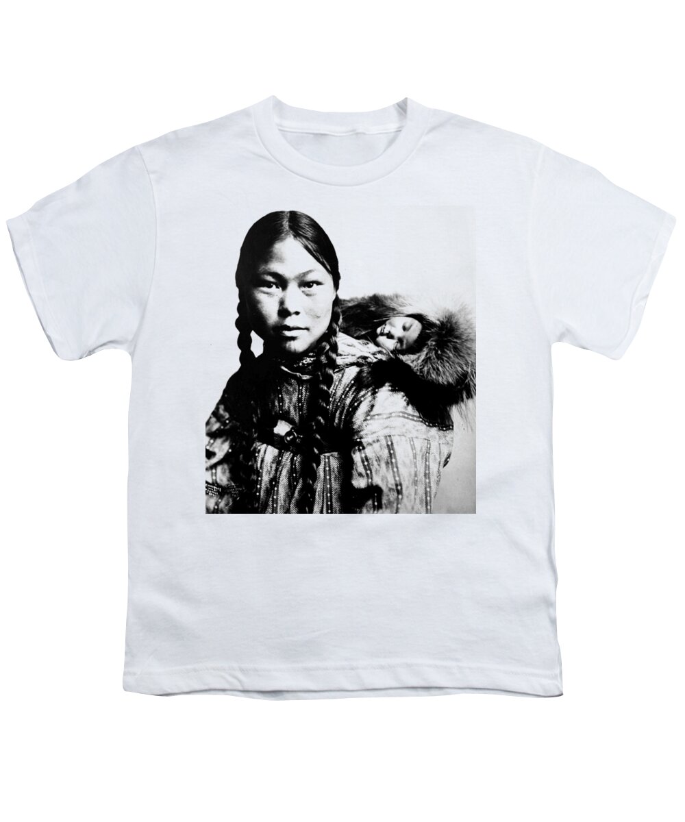 expeditie Over instelling Pakistan Native American Indian Woman With Child Youth T-Shirt by Premium Artman -  Pixels