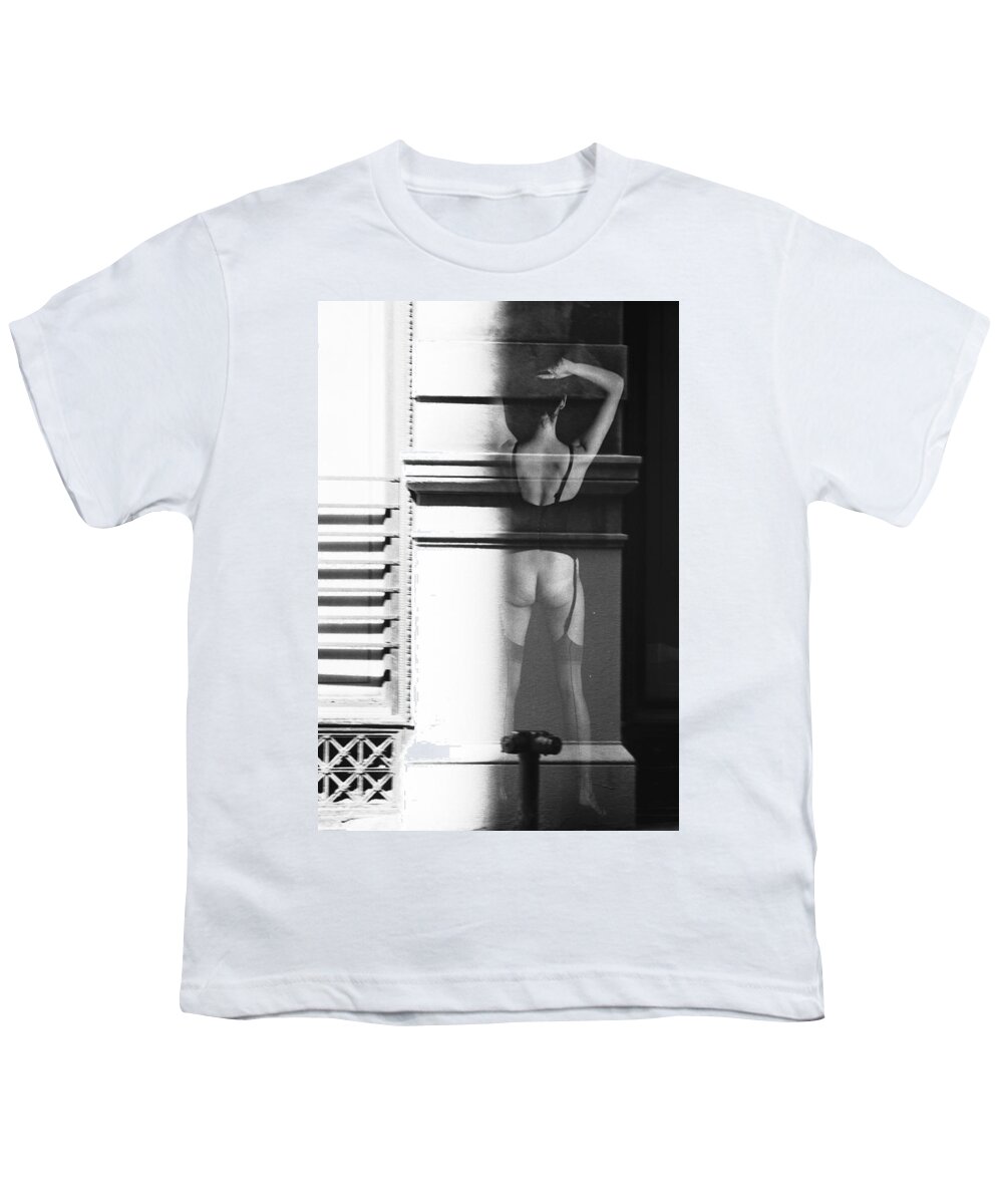Glamour Youth T-Shirt featuring the photograph Nude in the Shade by Steven Huszar