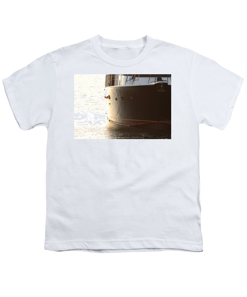 Southport Youth T-Shirt featuring the photograph Ripple Reflections by Heather E Harman