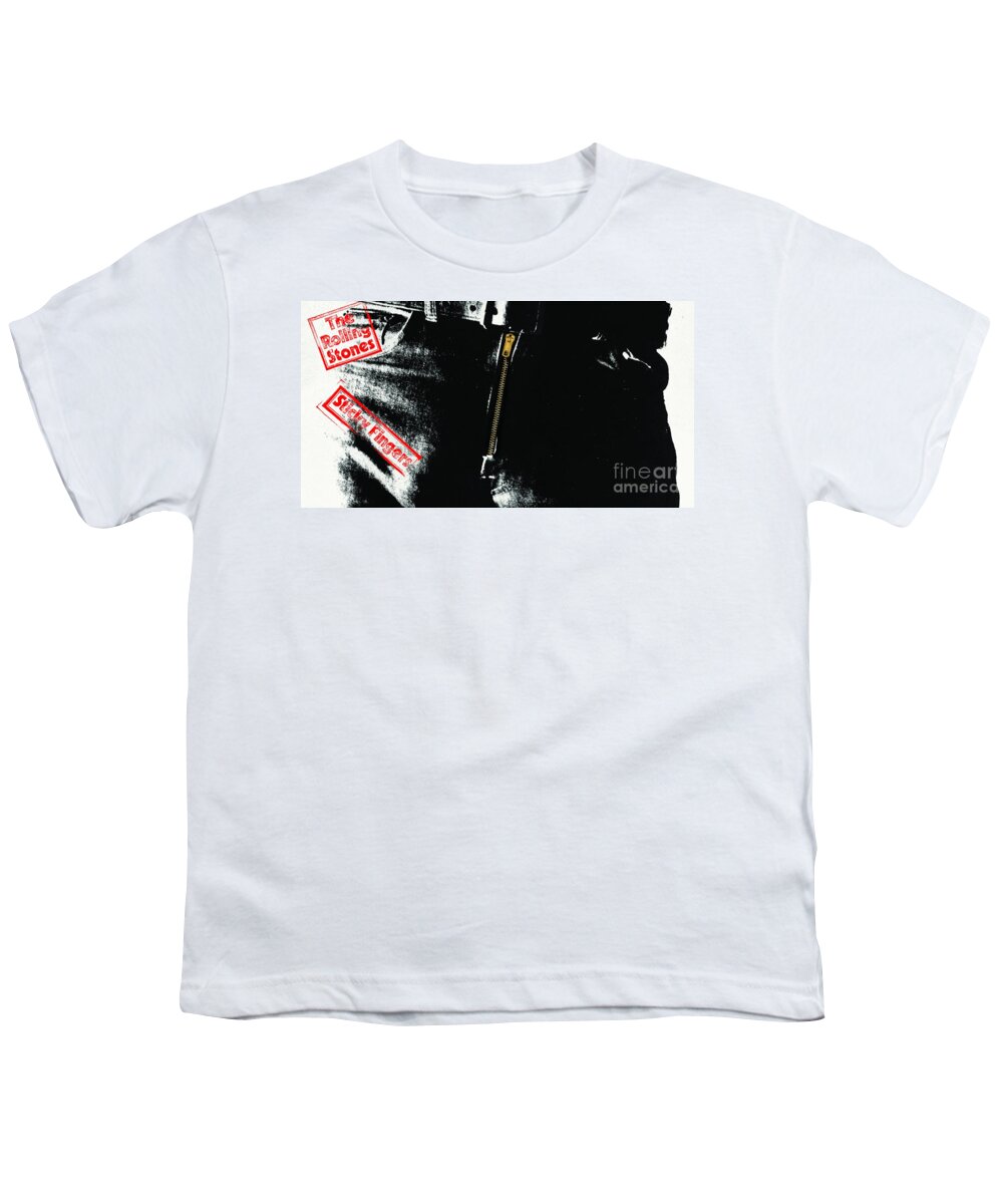 Rolling Stones Youth T-Shirt featuring the photograph Rolling Stones Sticky Fingers by Action
