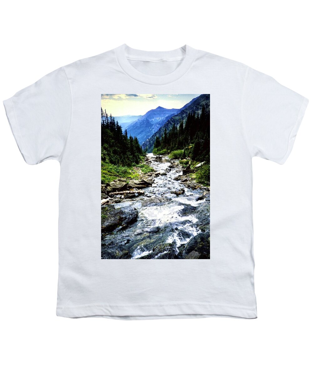  Youth T-Shirt featuring the photograph Rush by Gordon James