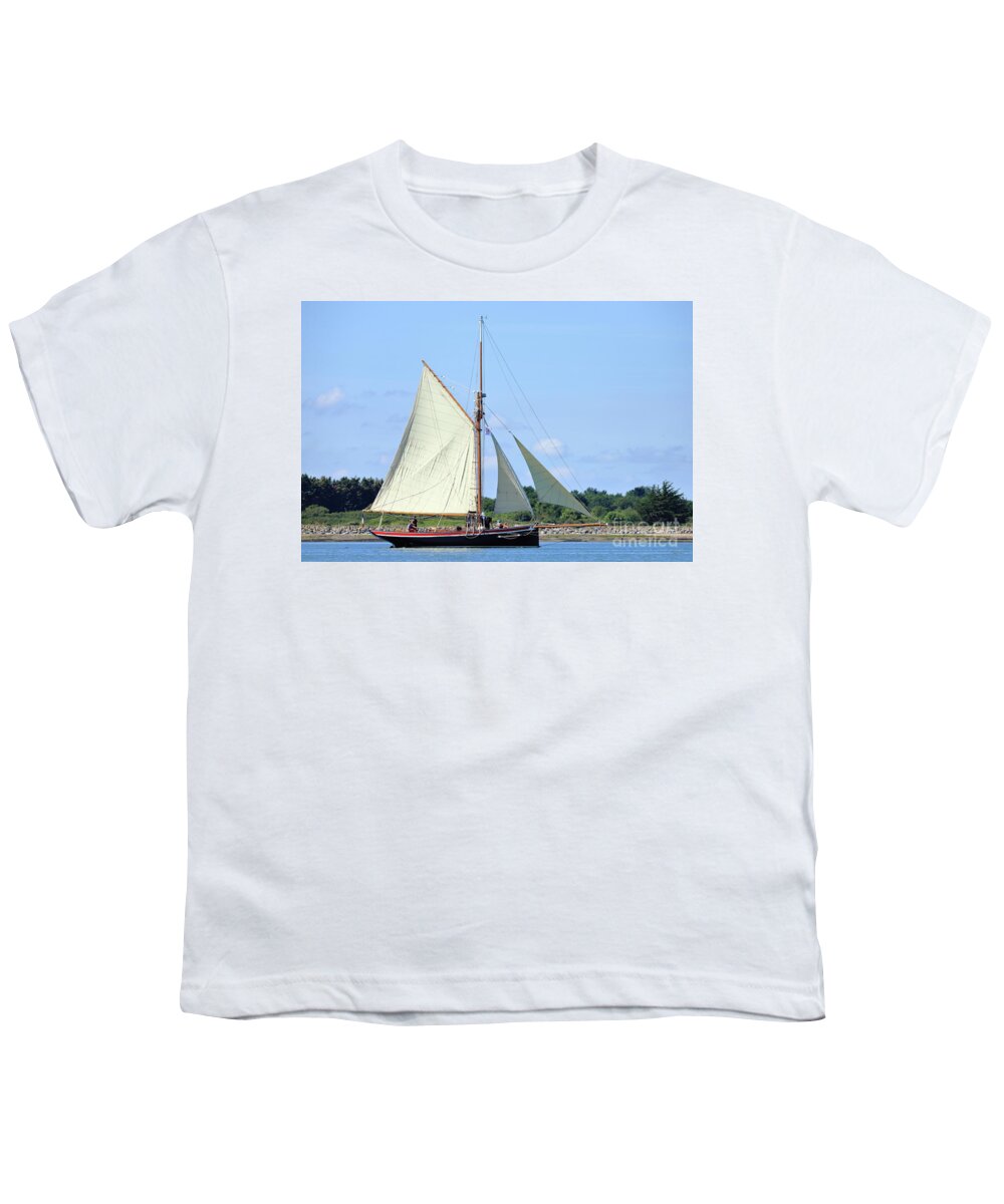 Pilot Youth T-Shirt featuring the photograph Saint-Michel II 2005 by Frederic Bourrigaud