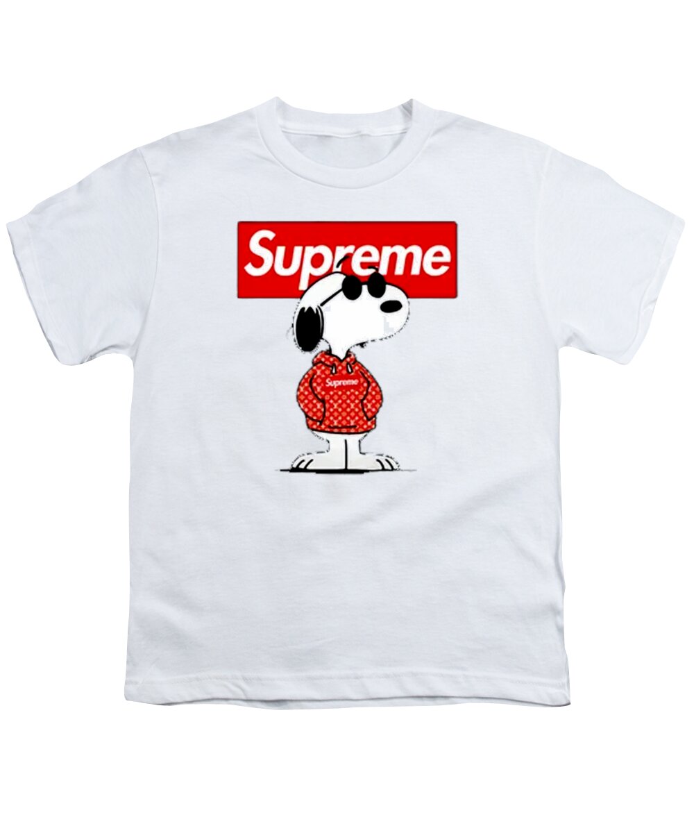Snoopy Supreme Youth T-Shirt by Gregory C Jackson - Pixels