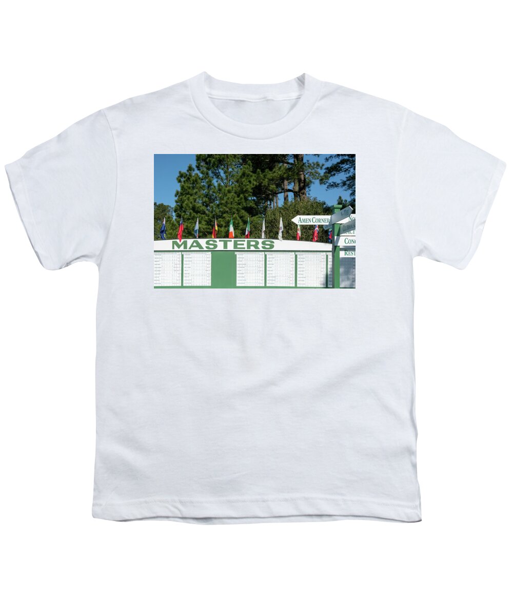 Golf Youth T-Shirt featuring the photograph The Augusta National-3 by John Kirkland