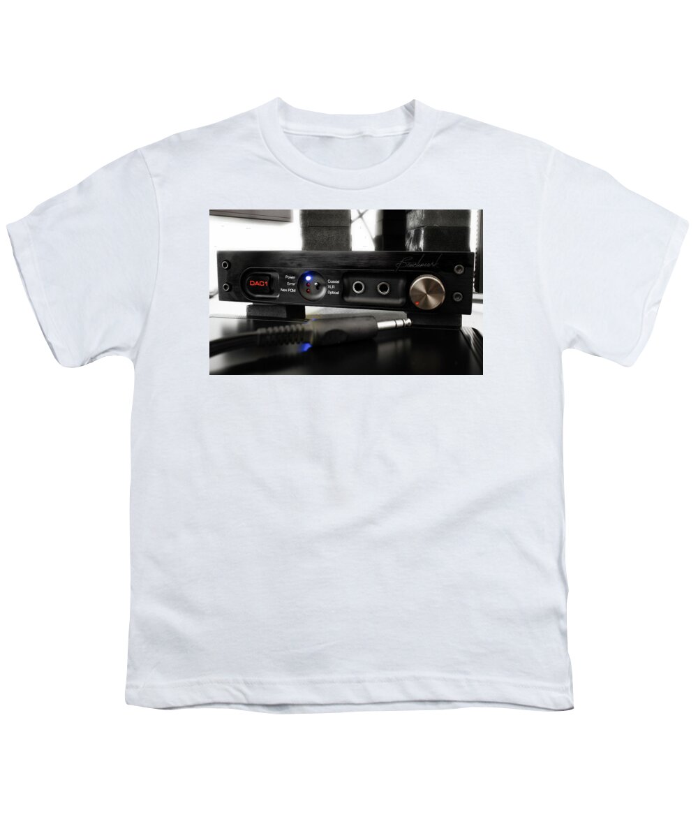 Benchmark Youth T-Shirt featuring the photograph The Benchmark DAC1 by Micah Offman