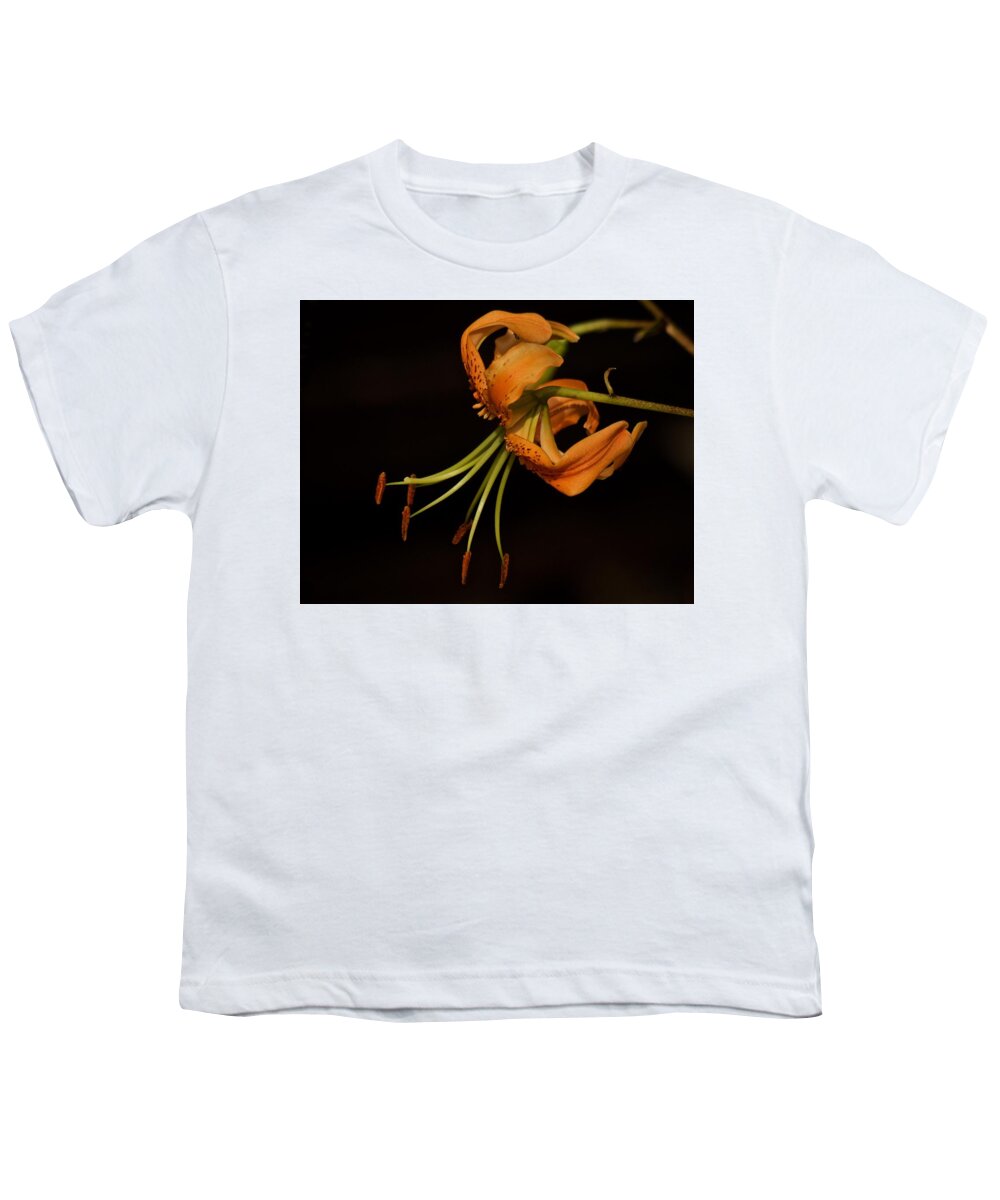 Tiger Lily Youth T-Shirt featuring the photograph Tiger Lily 2020 by Richard Cummings