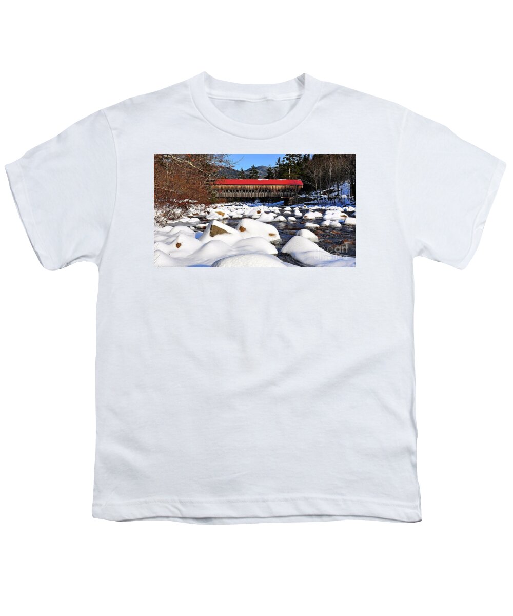 Winter Youth T-Shirt featuring the photograph Winter Wonderland by Steve Brown