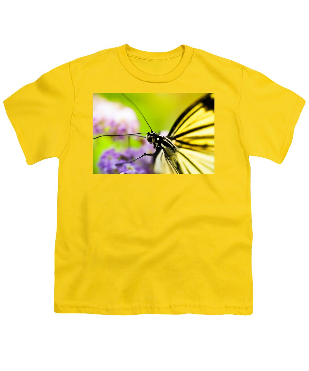 Butterfly Youth T-Shirt featuring the photograph Butterfly by Sebastian Musial
