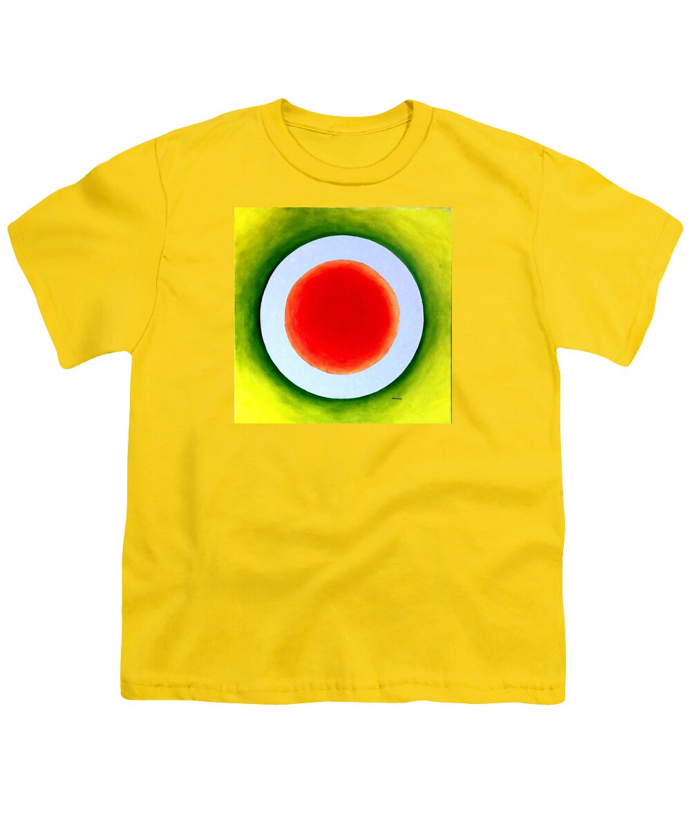 Bold Colors Youth T-Shirt featuring the painting Express Yourself by Thomas Gronowski