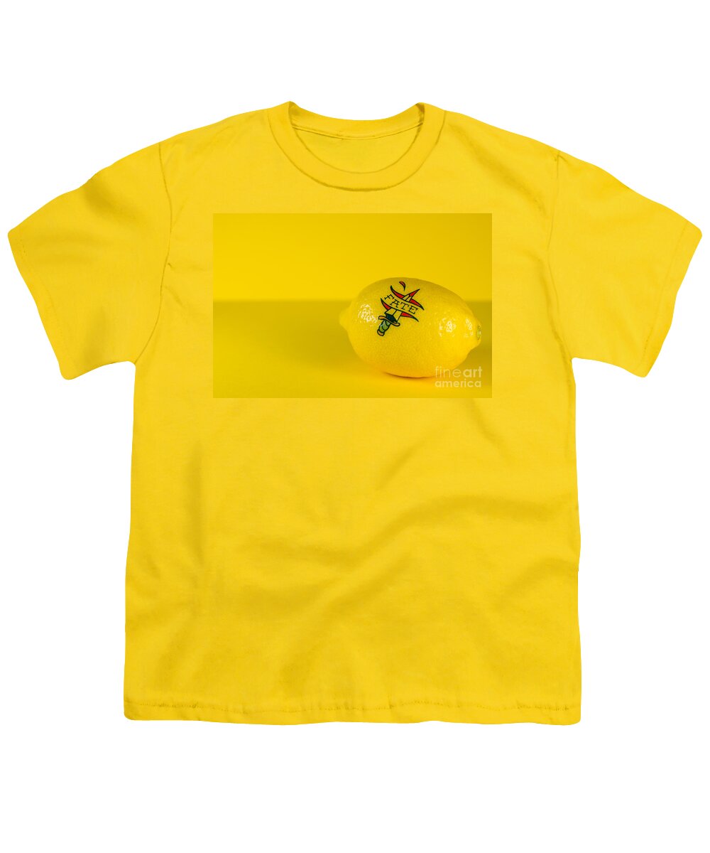 Tattoo Youth T-Shirt featuring the photograph Lemon Fate from Tattoo Series by Jonas Luis