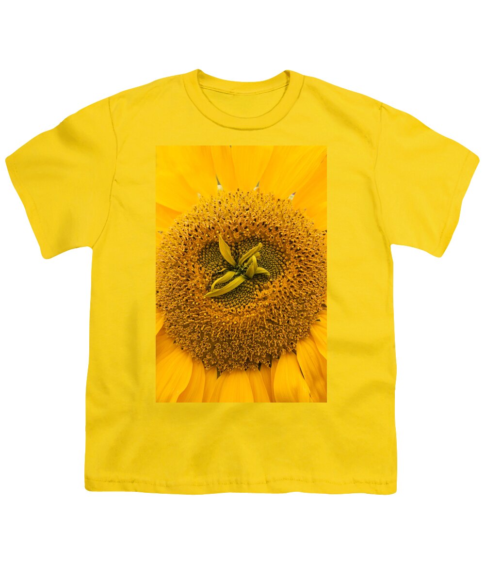 Sunflower Youth T-Shirt featuring the photograph Sunflower by Sue Leonard
