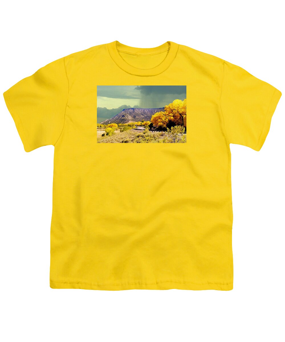 Aspens Youth T-Shirt featuring the photograph Aspens near Durango Colorado in October by Janette Boyd