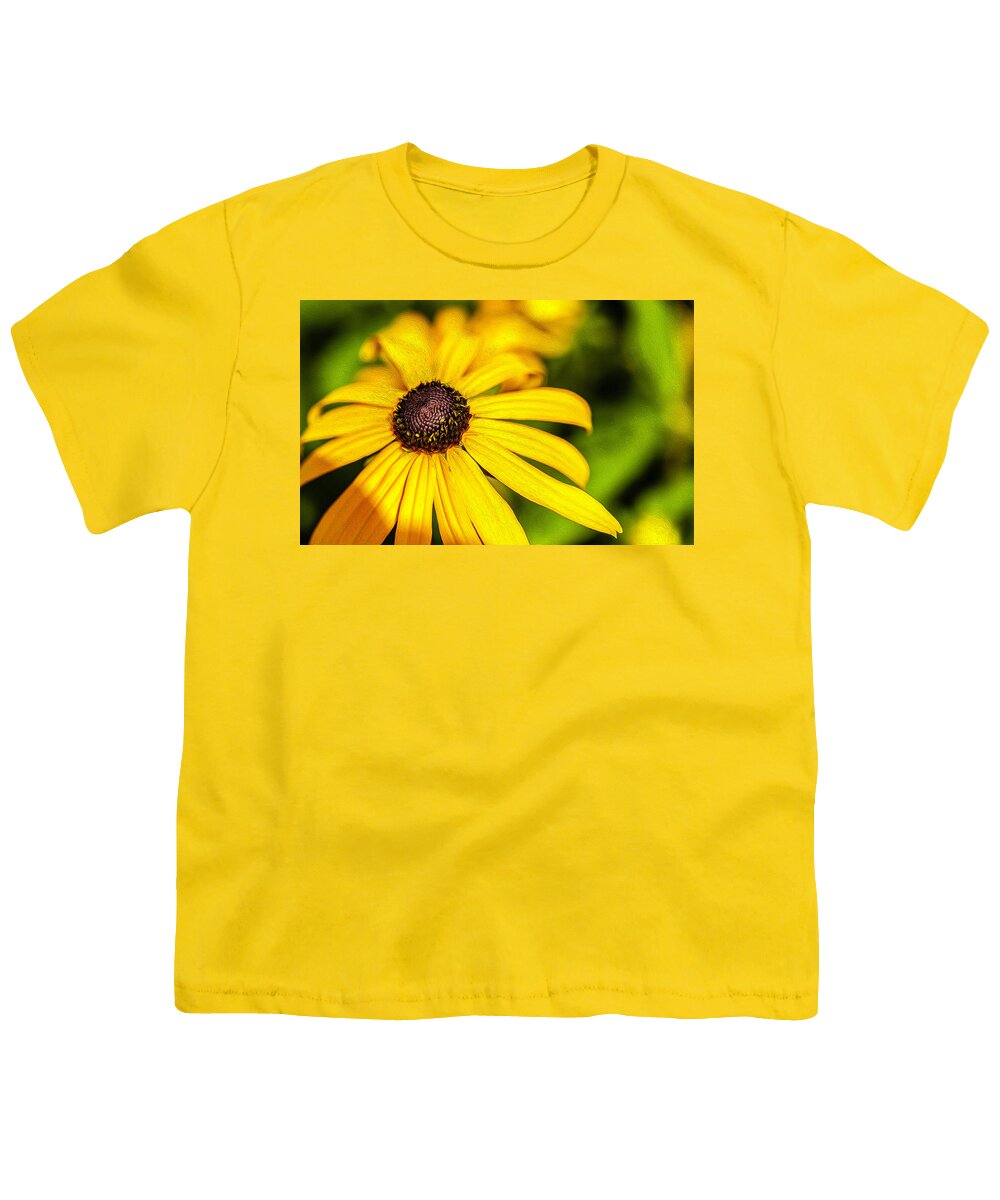 Garden Youth T-Shirt featuring the photograph Black Eyed Susan by Reynaldo Williams