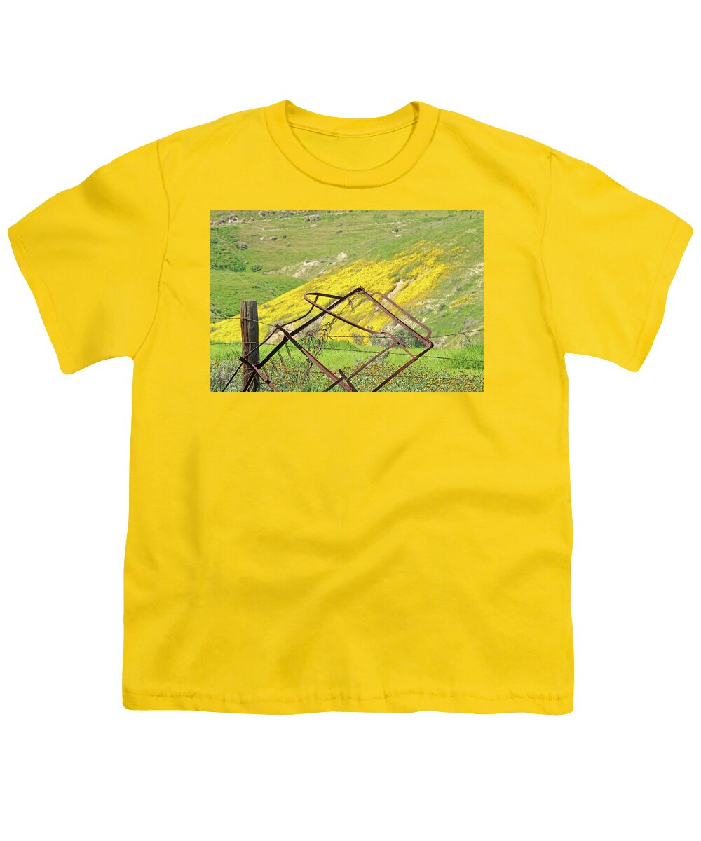 Maricopa Youth T-Shirt featuring the photograph Springtime in California by Art Block Collections