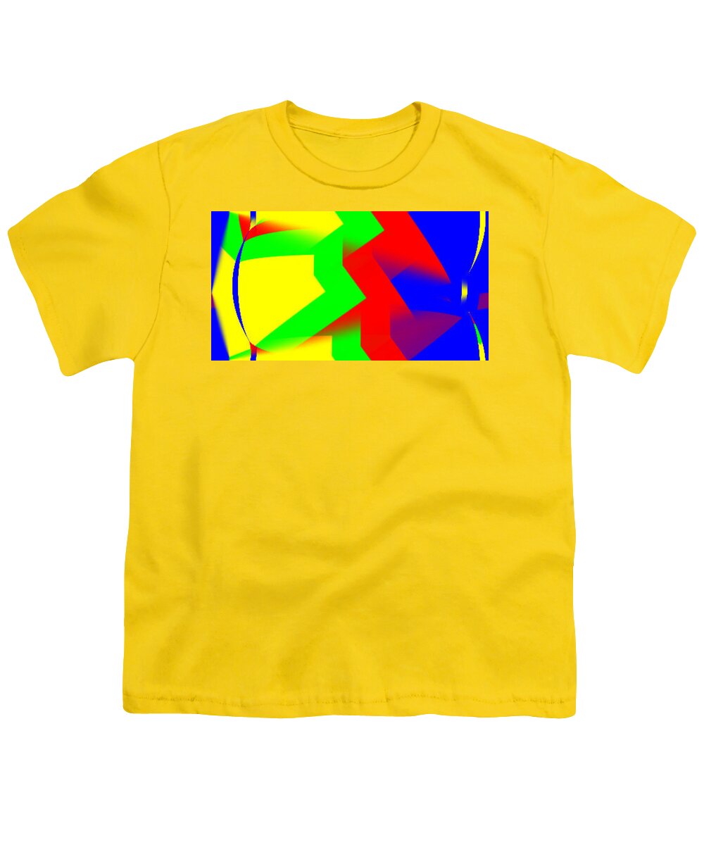  Youth T-Shirt featuring the digital art Breaking Boundaries Part 257 by The Lovelock experience