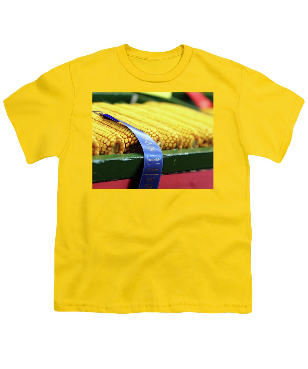 Corn Youth T-Shirt featuring the photograph That's A Winner by Lens Art Photography By Larry Trager