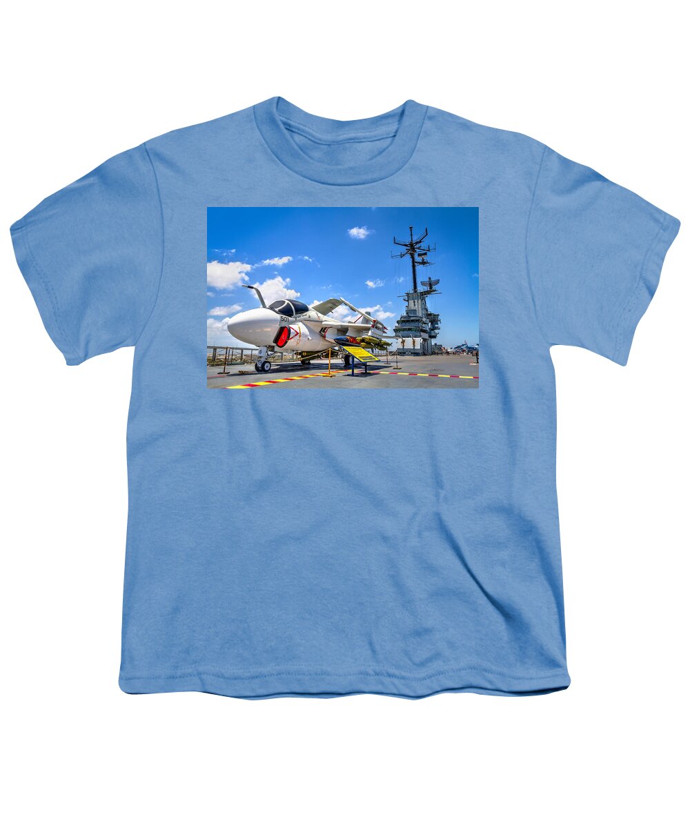 Corpus Christi Youth T-Shirt featuring the photograph Intruder on the Lexington by Tim Stanley
