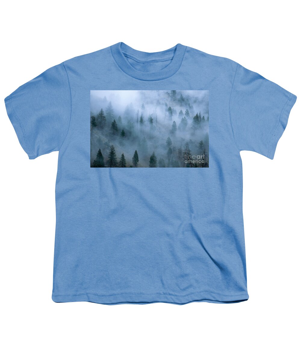 Frank Church Youth T-Shirt featuring the photograph Morning Fog by William H. Mullins