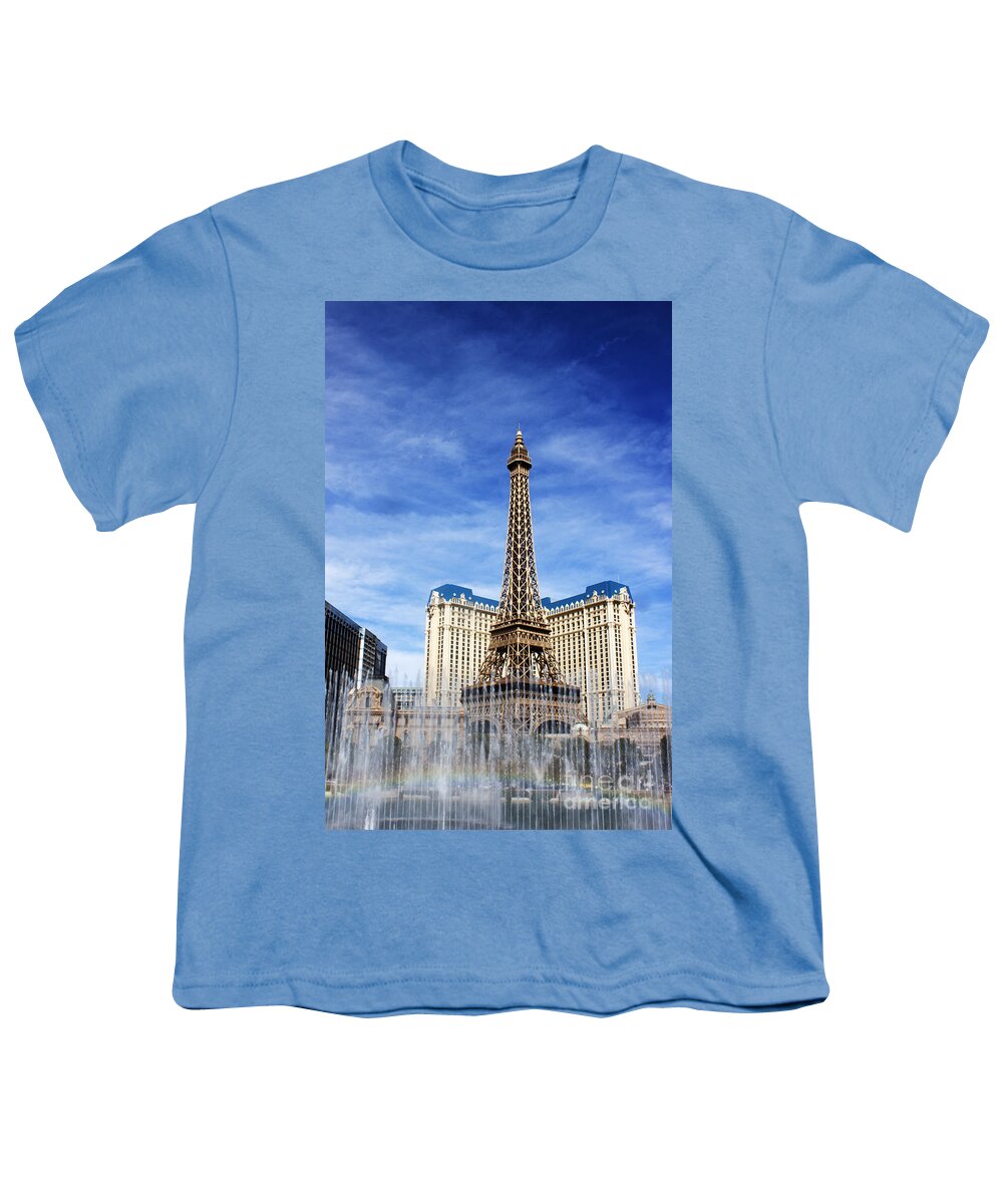 Rainbow At Paris Youth T-Shirt featuring the photograph Rainbow at Paris by Ivete Basso Photography