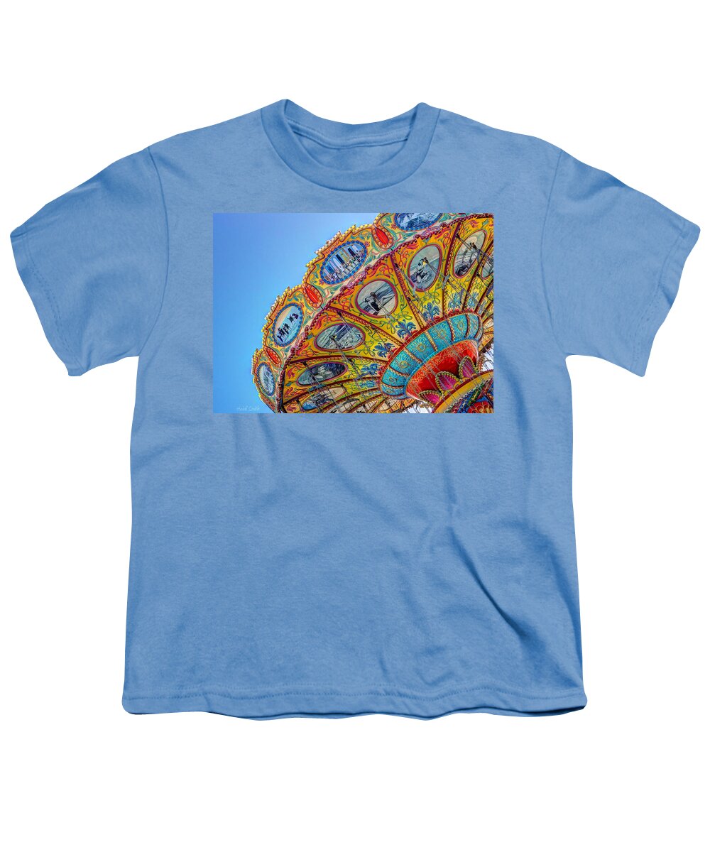 Abstract Youth T-Shirt featuring the photograph Summertime Classic by Heidi Smith