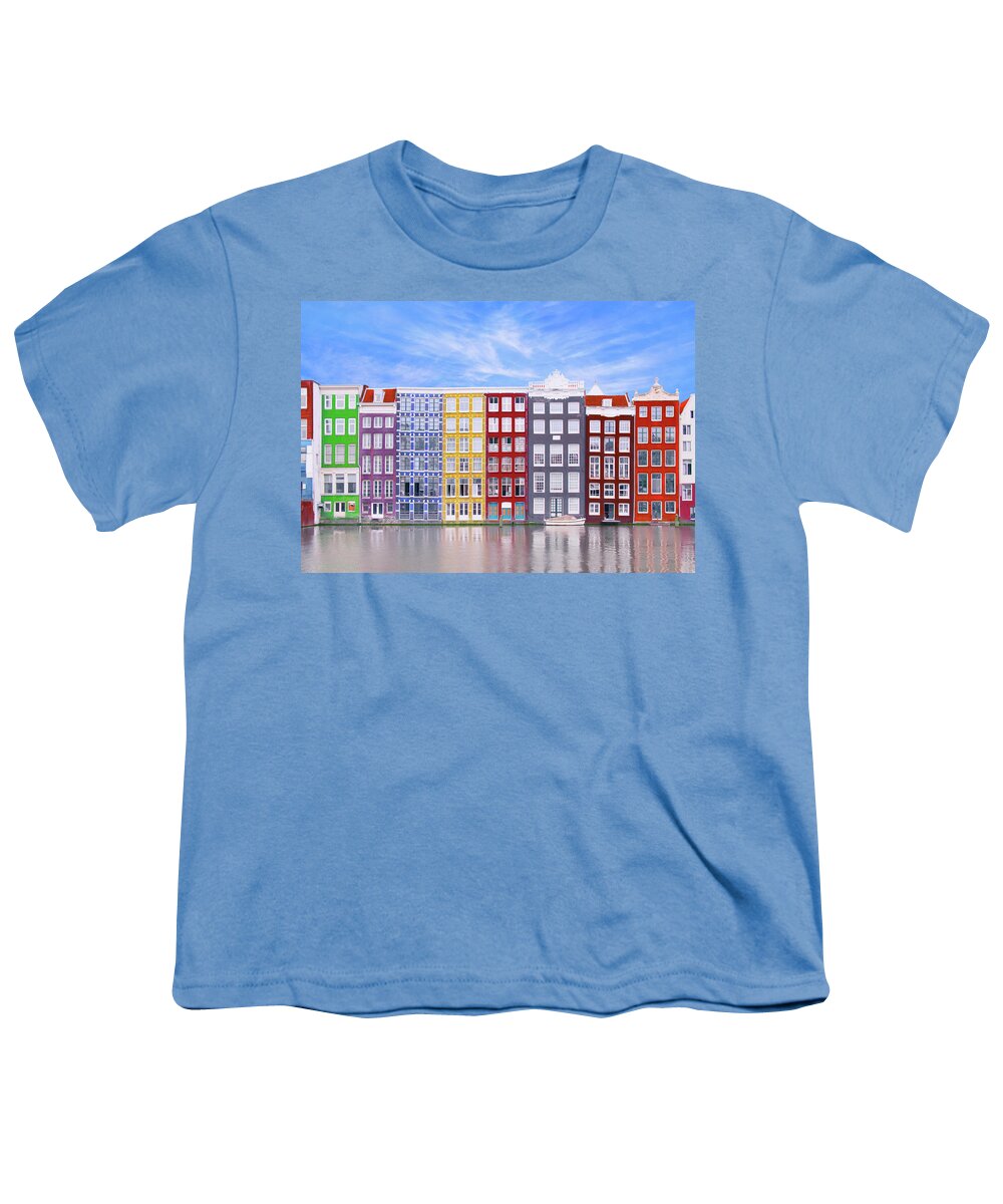 Amsterdam Youth T-Shirt featuring the photograph True Colors #2 by Iryna Goodall