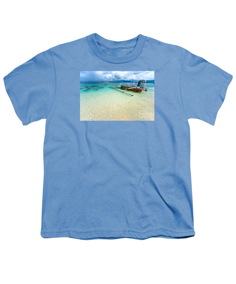 Air Youth T-Shirt featuring the photograph Gili Meno - Indonesia #2 by Luciano Mortula