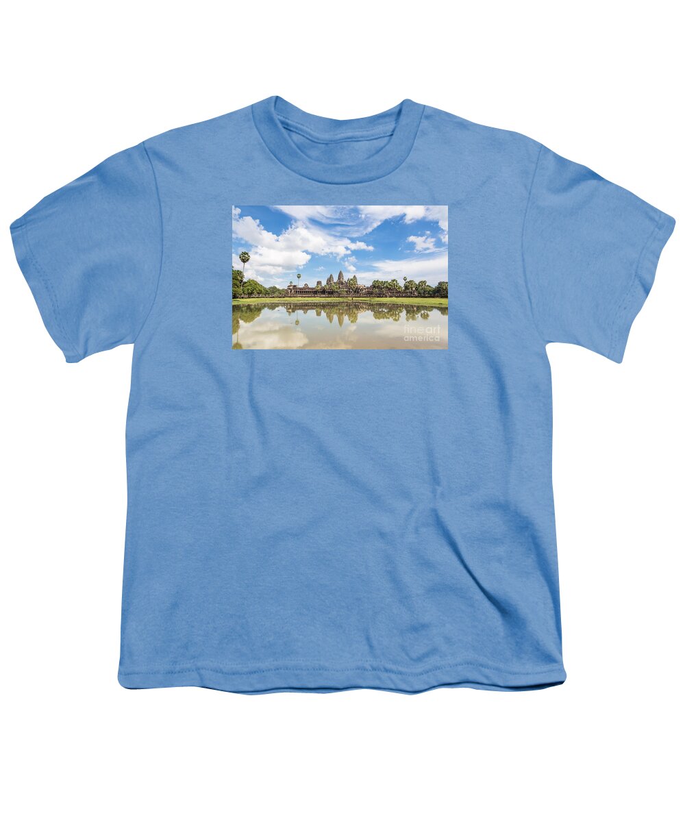 Angkor Youth T-Shirt featuring the photograph Angkor Wat #5 by Didier Marti