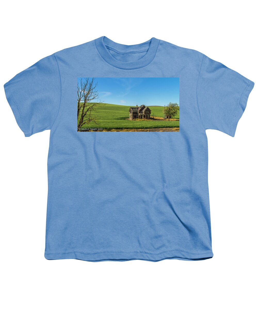Abandoned Youth T-Shirt featuring the photograph At One Time by Mark Joseph