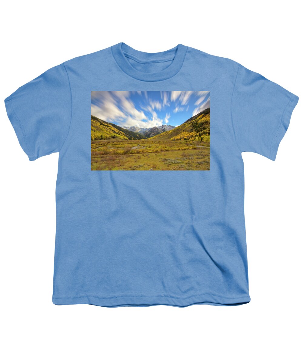 Castle Rock Youth T-Shirt featuring the photograph Caslte Rock Vista by Nancy Dunivin